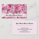 Search for spring bloom business cards Professional