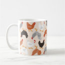 Search for chicken pattern mugs Rooster
