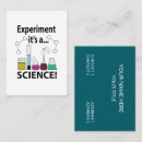 Search for science business cards Professional