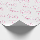 Search for twins wrapping paper Baby shower
