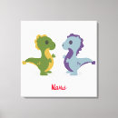 Search for cute dinosaur canvas prints Extinct