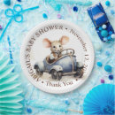 Search for adventure baby shower plates The adventure begins