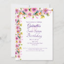 Search for blush sweet 16 invitations Botanical