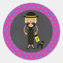Search for french girl stickers France