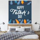 Search for happiness canvas prints Dad