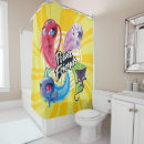 Search for girl superhero shower curtains Tikki