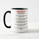 Search for dentist humour mugs Funny