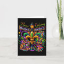 Search for tulane cards Mardi gras lover