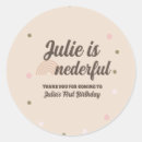 Search for 2 birthday stickers Vintage