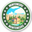 Search for montenegro travel stickers Europe