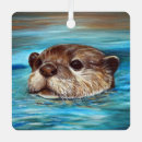 Search for river otter christmas tree decorations Brown