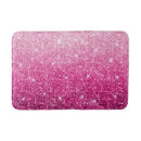 Search for pink ombre bath mats Glitter
