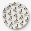 Search for mallard duck plates Baby shower
