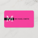 Search for hot pink and black business cards Makeup artist