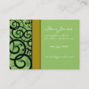 Search for shamrock business cards St patrick's day