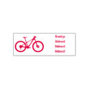 Search for bicycle rubber stamps Transportation