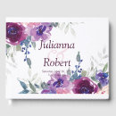 Search for purple wedding guest books Mauve
