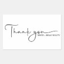 Search for business cards stickers Typography