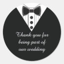 Search for black tuxedo wedding stickers Party