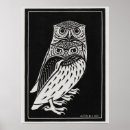 Search for vintage owl illustration art Retro