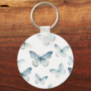 Search for abstract butterfly key rings Blue
