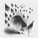 Search for optical stickers Black and white
