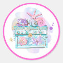 Search for mermaid party stickers Under the sea birthday
