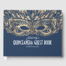 Search for masquerade guest books Gold
