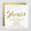 Search for polka dot bridal shower invitations Foil