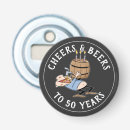 Search for 50th bottle openers Black and white
