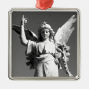 Search for black angel christmas tree decorations Black and white