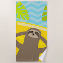 Search for sloth beach towels Kids