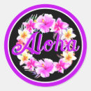 Search for neon flower stickers Hibiscus flowers