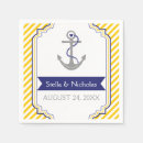 Search for navy blue and yellow napkins Pattern