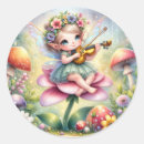 Search for pink fairy stickers Mushrooms