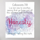 Search for honesty posters Character