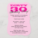 Search for dirty birthday invitations Thirty