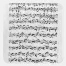 Search for music score stickers Bach