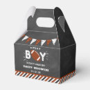 Search for football favour boxes Baby shower