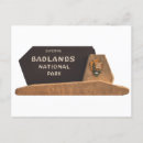 Search for badlands postcards North dakota