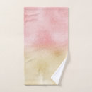 Search for pink and gold bath towels Foil