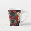 Search for plaid mugs Red and black plaid