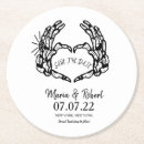 Search for halloween wedding coasters Black and white
