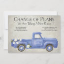 Search for vintage wedding announcement cards Change of plans