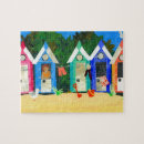 Search for beach hut puzzles Vacation