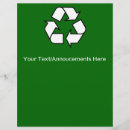 Search for recycle flyers Green