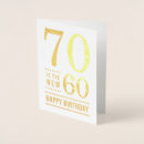 Search for funny 70th birthday cards Modern