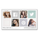 Search for follow me business cards Stylish