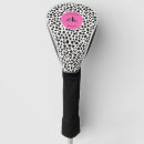 Search for dog golf head covers Black and white