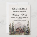 Search for cabin save the dates Mountain